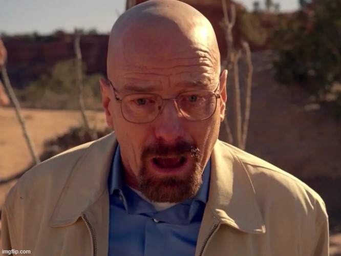 Used in comment | image tagged in walter white dying | made w/ Imgflip meme maker