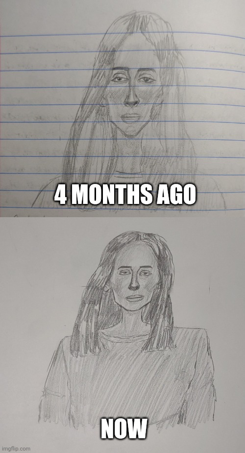 4 Month Improvement "Afghanistan" | 4 MONTHS AGO; NOW | image tagged in art,artwork,drawing,sketch,dream,vision | made w/ Imgflip meme maker