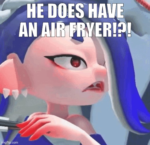HE DOES HAVE AN AIR FRYER!?! | made w/ Imgflip meme maker