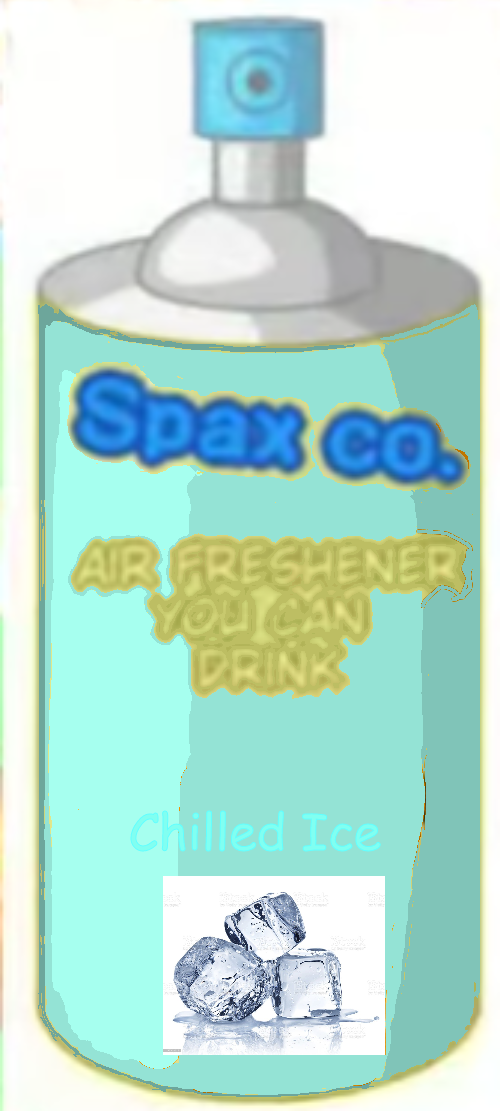 Air Freshener You Can Drink - Chilled Ice Blank Meme Template