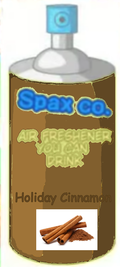 Air Freshener You Can Drink - Holiday Cinnamon Blank Meme Template