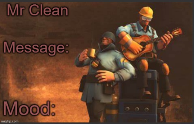 image tagged in mrclean announcment template | made w/ Imgflip meme maker