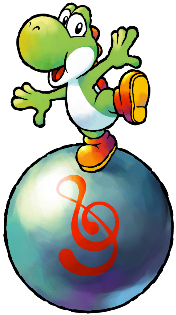 High Quality Green Yoshi with Crime Ball Blank Meme Template