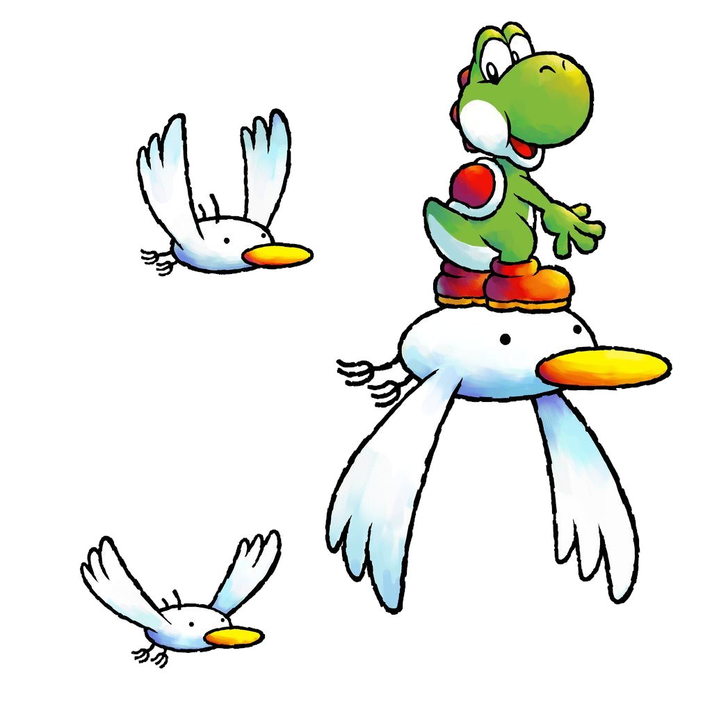 High Quality Green Yoshi with Goonie Blank Meme Template
