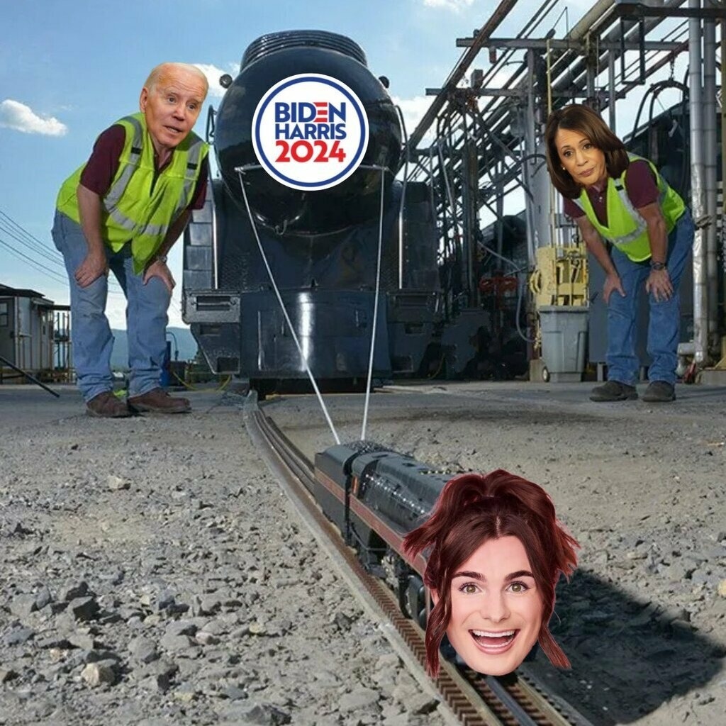 The latest train wreck. | image tagged in train wreck | made w/ Imgflip meme maker