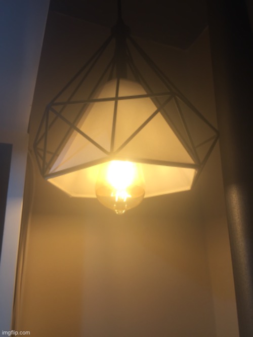 Incandescent lamp | image tagged in lamp,bulb,in my room | made w/ Imgflip meme maker