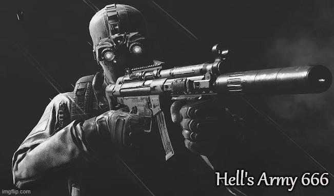 Dark Legion | Hell's Army 666 | image tagged in satan,lucifer,iblis,hell,satanist,666 | made w/ Imgflip meme maker