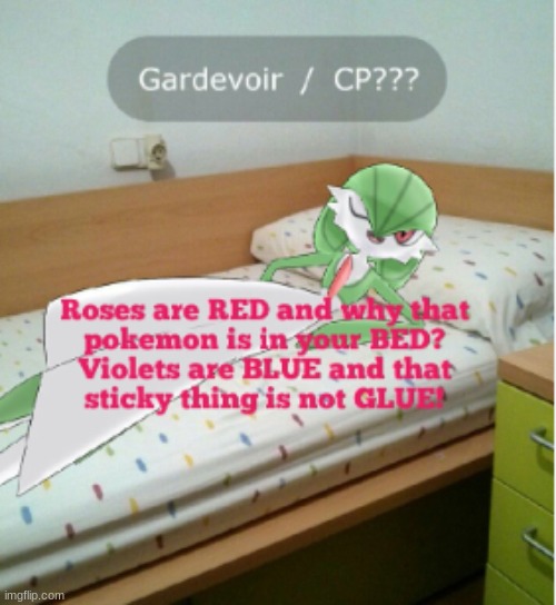 sorry not sorry | image tagged in gardevoir | made w/ Imgflip meme maker