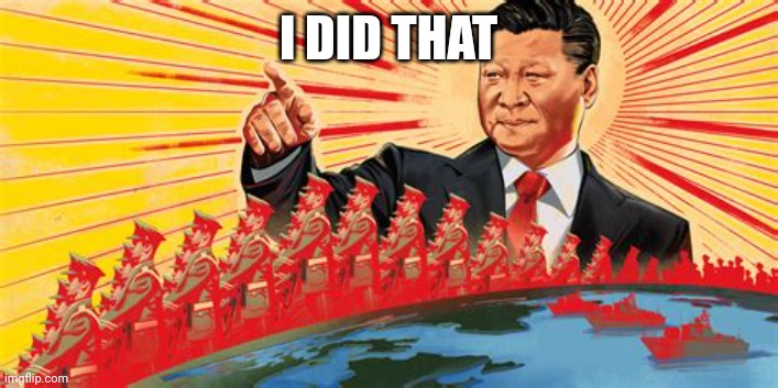 I did that | I DID THAT | image tagged in political meme | made w/ Imgflip meme maker