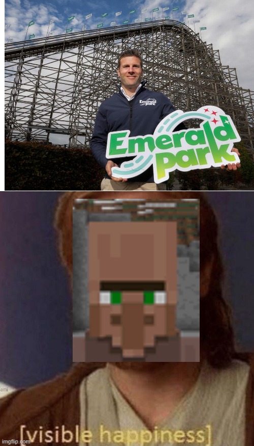 Emerald Park in Ireland | image tagged in visible happiness | made w/ Imgflip meme maker
