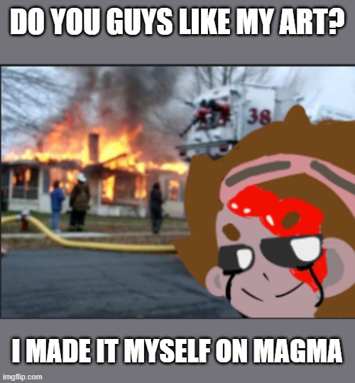 It was actually very easy to make | DO YOU GUYS LIKE MY ART? I MADE IT MYSELF ON MAGMA | image tagged in fnaf,evan afton,william afton,art,magma | made w/ Imgflip meme maker