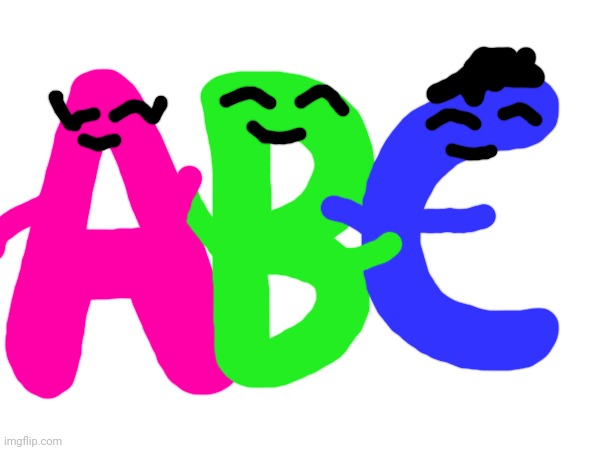 Charlie And The Alphabet Letter A, B, & C Happy - Imgflip