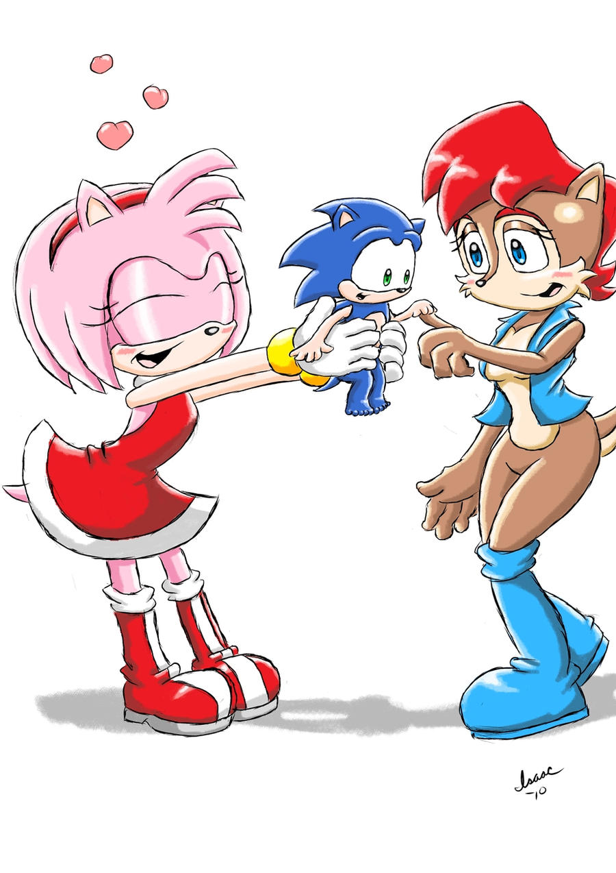 High Quality Cute Baby Sonic Blank Meme Template