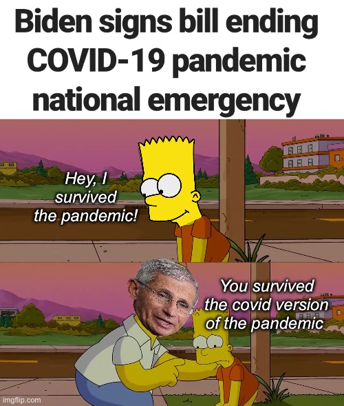 More to come? | Hey, I survived the pandemic! You survived the covid version of the pandemic | image tagged in worst day of my life,politics lol,memes | made w/ Imgflip meme maker