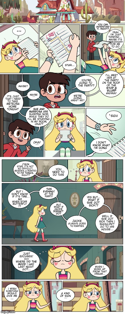 A purrfect gift (Part 1A) | image tagged in comics/cartoons,star vs the forces of evil | made w/ Imgflip meme maker