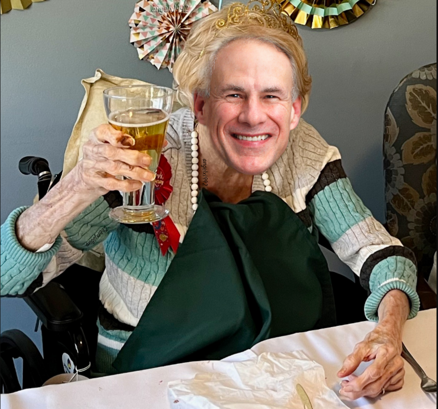 High Quality greg abbott Blank Meme Template