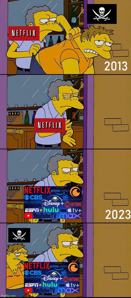 The streaming service parable | image tagged in memes | made w/ Imgflip meme maker
