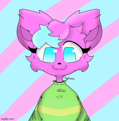 i remember when potat was a potato on leaves | image tagged in kitty drawn by potato on leaves | made w/ Imgflip meme maker
