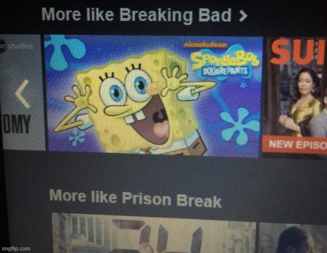 I'm sorry, WHAT? | image tagged in spongebob,breaking bad,better call saul | made w/ Imgflip meme maker