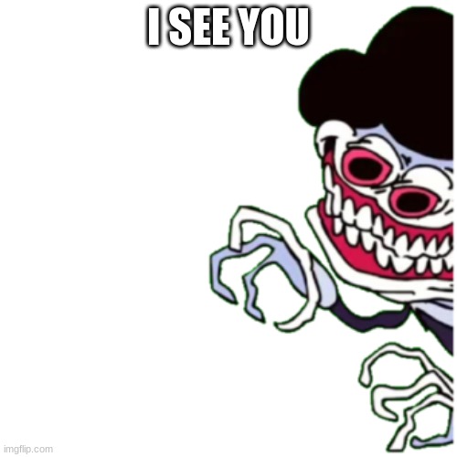 in your dream | I SEE YOU | image tagged in sr pelo | made w/ Imgflip meme maker
