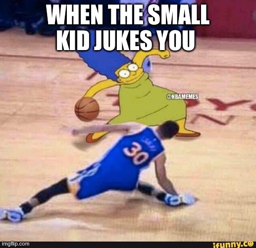 WHEN THE SMALL KID JUKES YOU | made w/ Imgflip meme maker