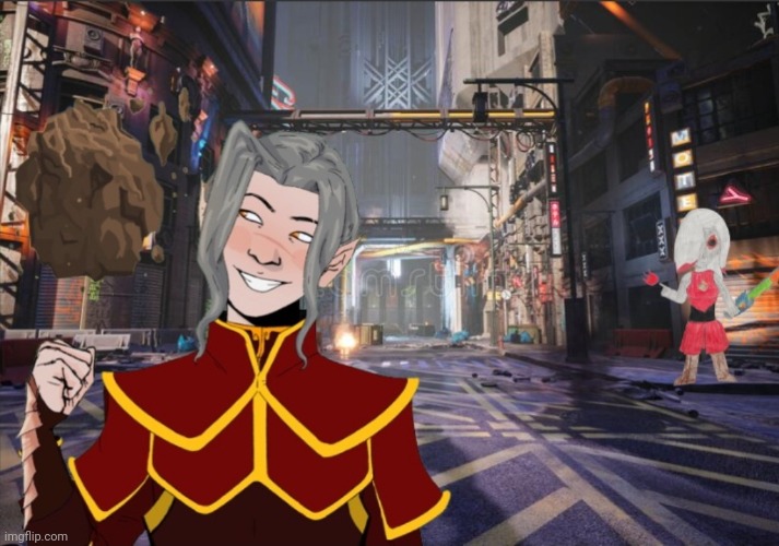 This is introducing the two characters at the end of oc list 9.0, feel free to rp with your ocs | made w/ Imgflip meme maker