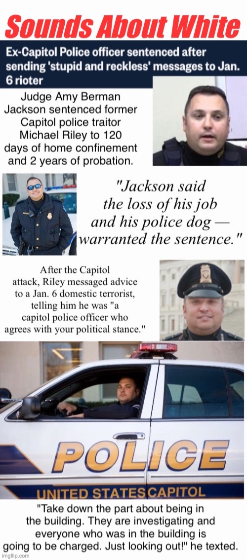 Court Must Agree With His "political stance" | image tagged in tap on wrist,the jackson jive,treason,traitor,track the blue,ah shucks he lost his job but not his pension | made w/ Imgflip meme maker