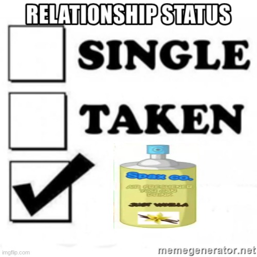 relationship status | image tagged in relationship status | made w/ Imgflip meme maker