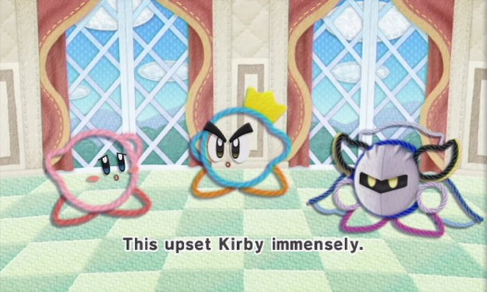 this upset kirby immensely Blank Meme Template