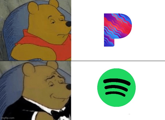 Music | image tagged in memes,tuxedo winnie the pooh | made w/ Imgflip meme maker