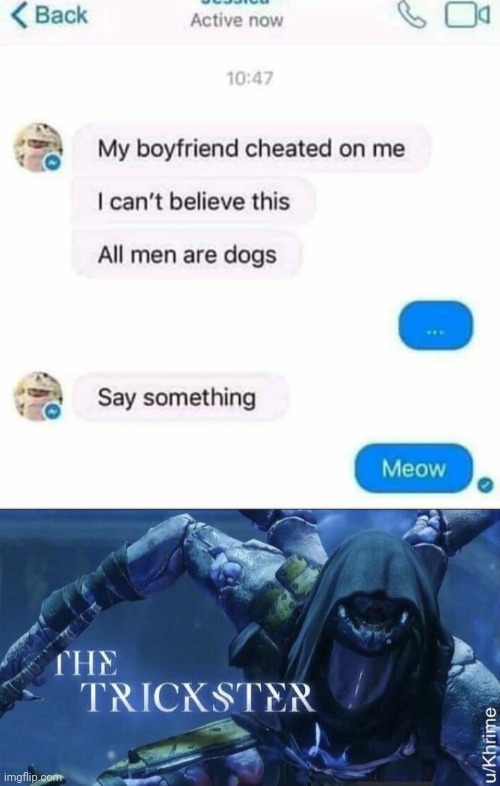 Clever Title | image tagged in the trickster | made w/ Imgflip meme maker