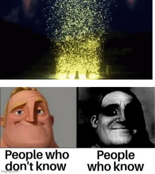 Upvote pls ? | image tagged in people who don't know vs people who know | made w/ Imgflip meme maker