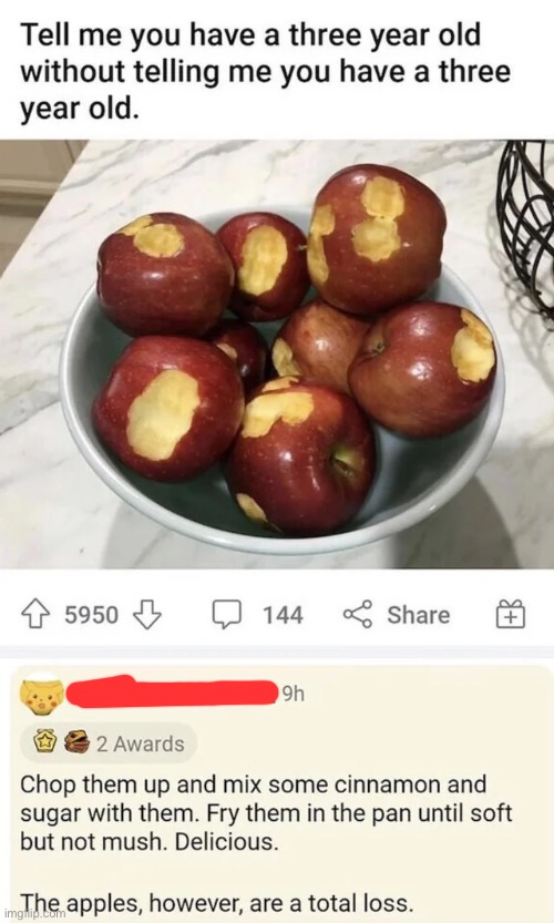 Cursed_Apples | image tagged in cursed,comments,funny | made w/ Imgflip meme maker