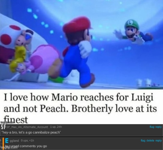 alright | image tagged in mario,cursed | made w/ Imgflip meme maker