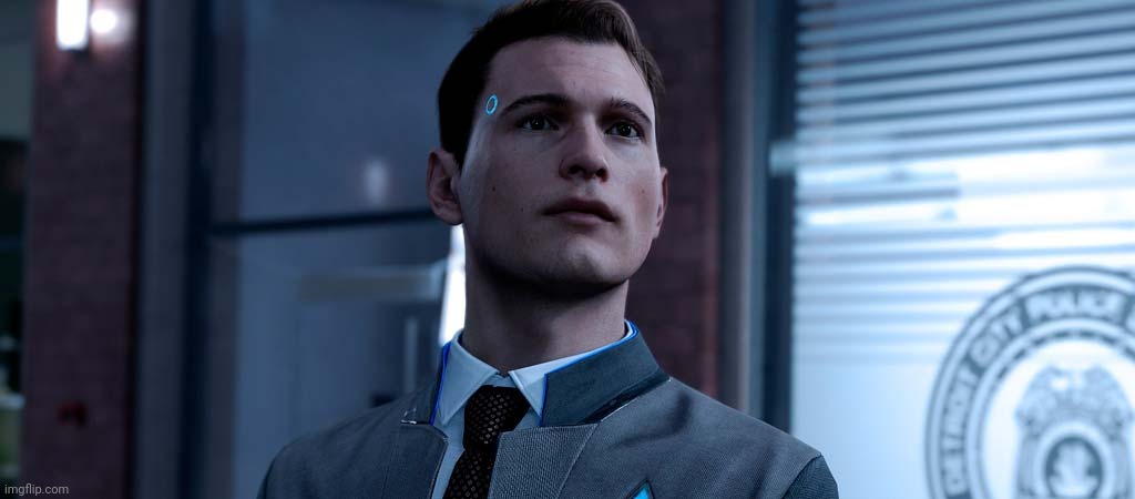 Detroit: Become Human, Connor | image tagged in detroit become human connor | made w/ Imgflip meme maker