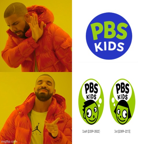 Never Forget | image tagged in memes,drake hotline bling,pbs kids | made w/ Imgflip meme maker