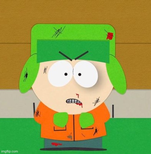 Kyle Broflovski - South Park  angry | image tagged in kyle broflovski - south park angry | made w/ Imgflip meme maker