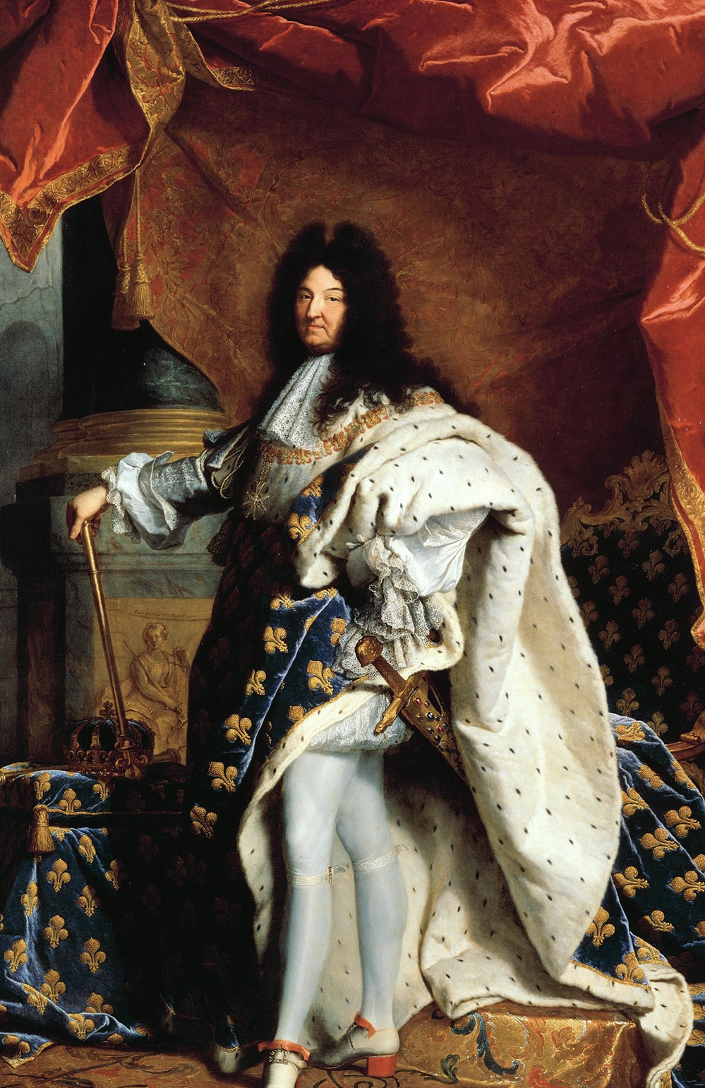 King Louis XIV Blank Meme Template