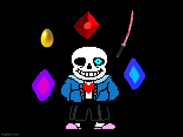 First Berdly got the Crystal of Creation... Now... *A godly cover of Megalovania starts playing* | made w/ Imgflip meme maker