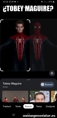 Funny Tobey Maguire Andrew Garfield Spiderman Blank Meme Template