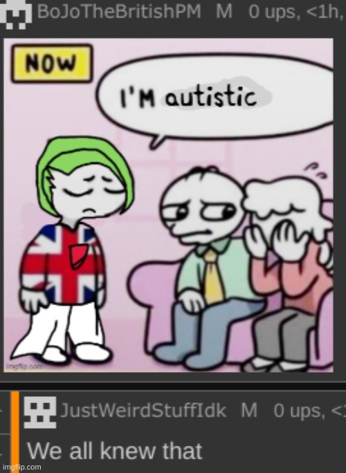 Autistic | made w/ Imgflip meme maker