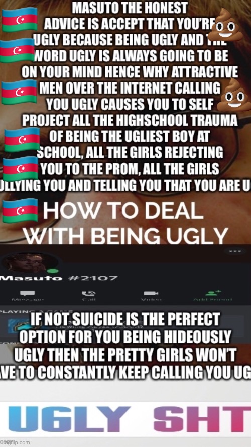 Masuto no one finds you attractive because you are ugly | image tagged in ugly,muslim,ugly guy,incel,virgin,slavic | made w/ Imgflip meme maker