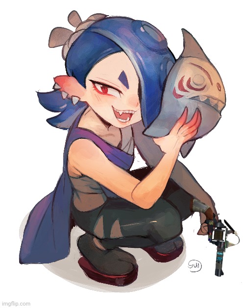 Shiver with the all powerful tool gun >>>>>>>>>>>>> Edgy and starved | made w/ Imgflip meme maker