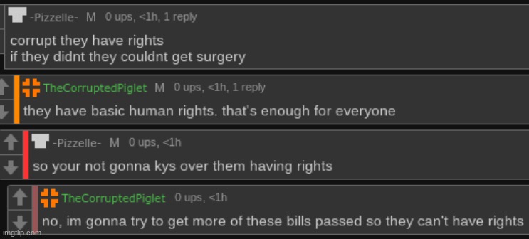 If you ask me, trans rights are like pay-to-win players: They have to have more things to get by in life as if the world revolve | made w/ Imgflip meme maker