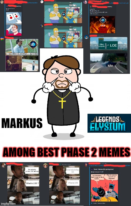 LOE phase 2 | MARKUS; AMONG BEST PHASE 2 MEMES | image tagged in memes | made w/ Imgflip meme maker