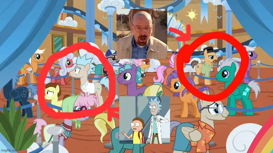 Rick and morty store mlp