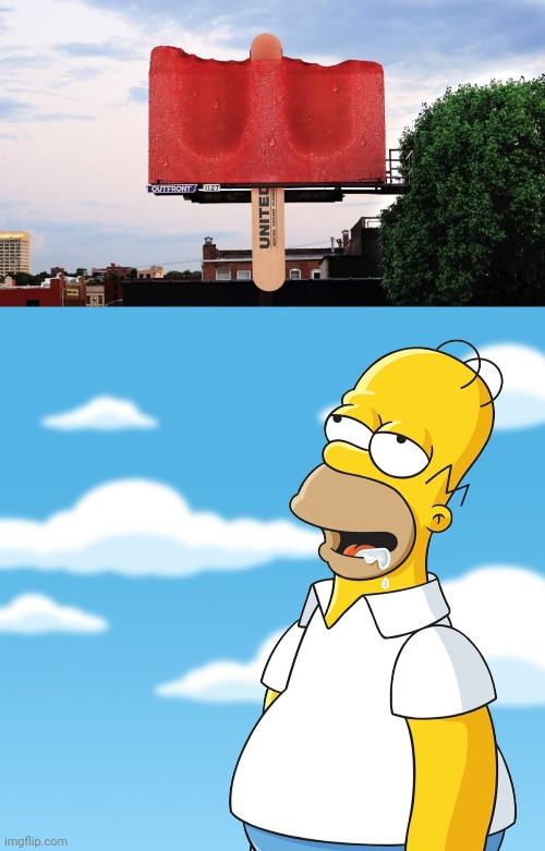 I would eat that popsicle. | image tagged in homer simpson drooling mmm meme,popsicle,memes,ads,ad,meme | made w/ Imgflip meme maker