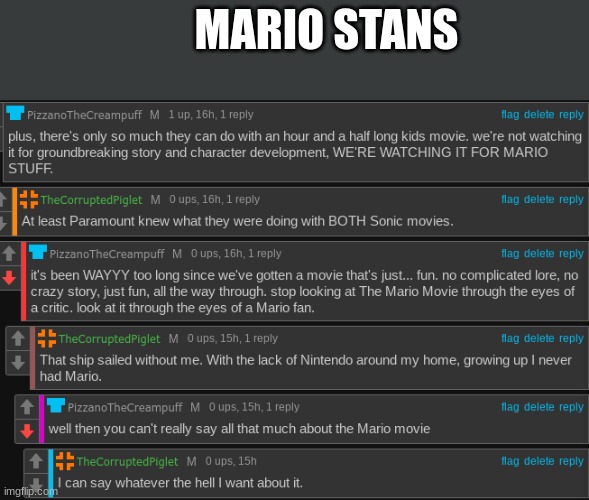 MARIO STANS | made w/ Imgflip meme maker