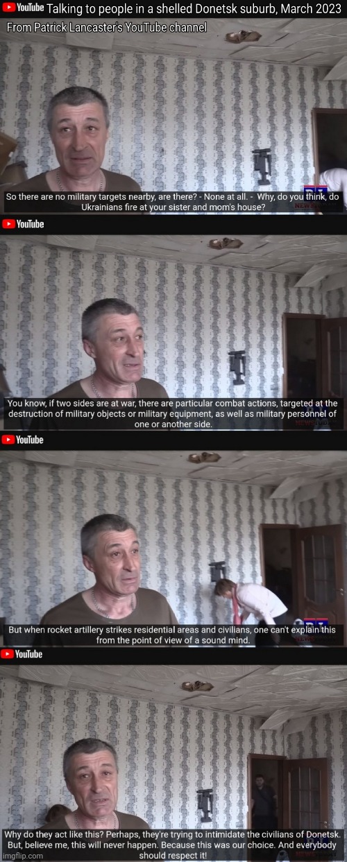 Donetsk Shellings 2023 | image tagged in donetsk shellings 2023,donetsk,ukraine,nato,civilians | made w/ Imgflip meme maker