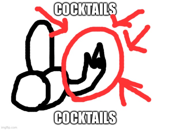 COCKTAILS; COCKTAILS | made w/ Imgflip meme maker